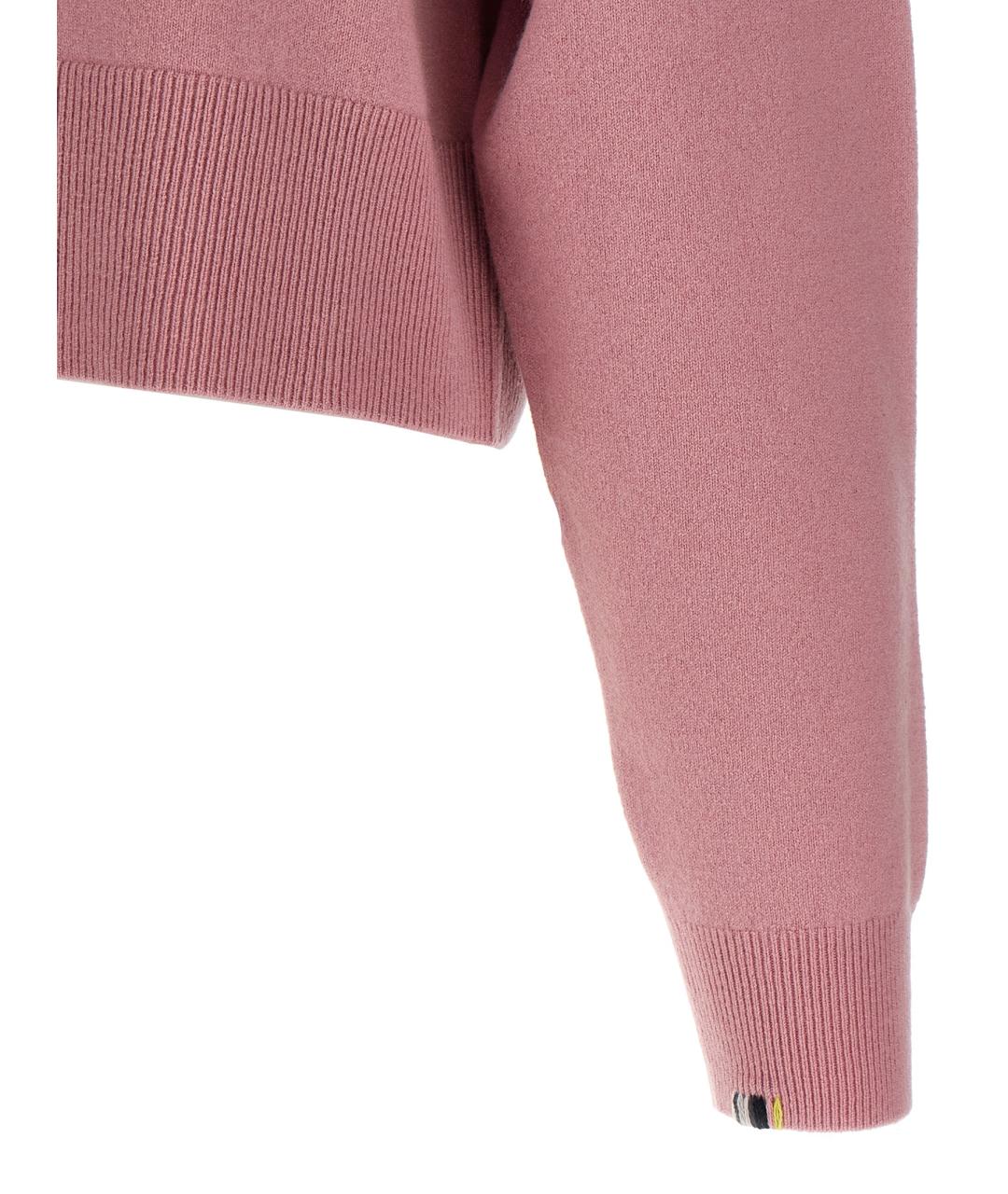 EXTREME CASHMERE Розовый кашемировый кардиган, фото 4