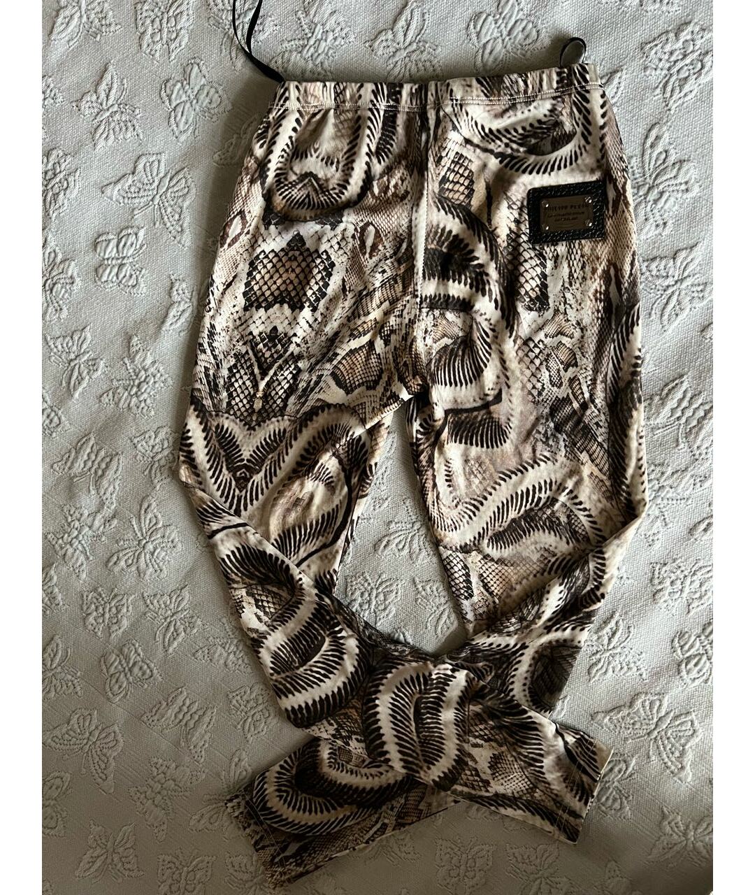 PHILIPP PLEIN Белые бриджи, фото 2