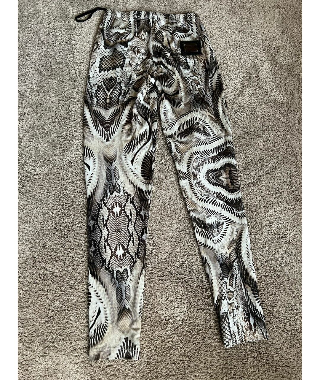 PHILIPP PLEIN Белые бриджи, фото 4