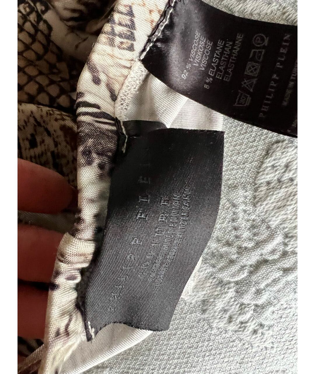 PHILIPP PLEIN Белые бриджи, фото 5
