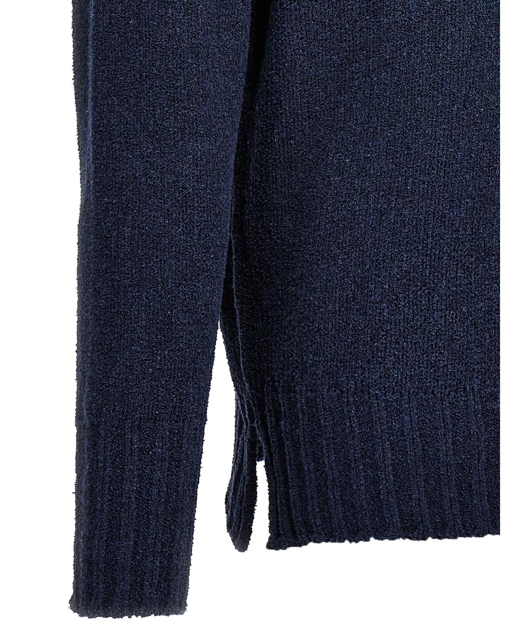 MA'RY'YA Синий хлопковый джемпер / свитер, фото 4