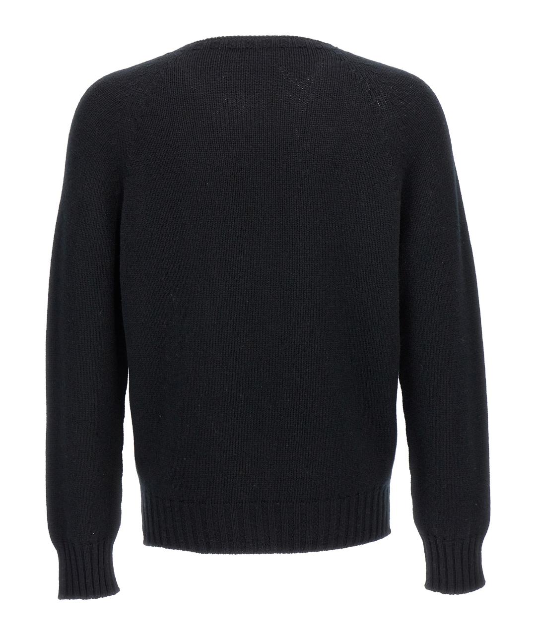 MA'RY'YA Черный шерстяной джемпер / свитер, фото 2