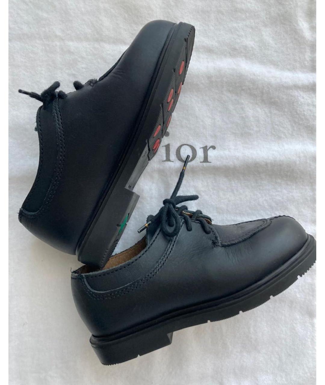 BABY DIOR Черные кожаные ботинки, фото 8