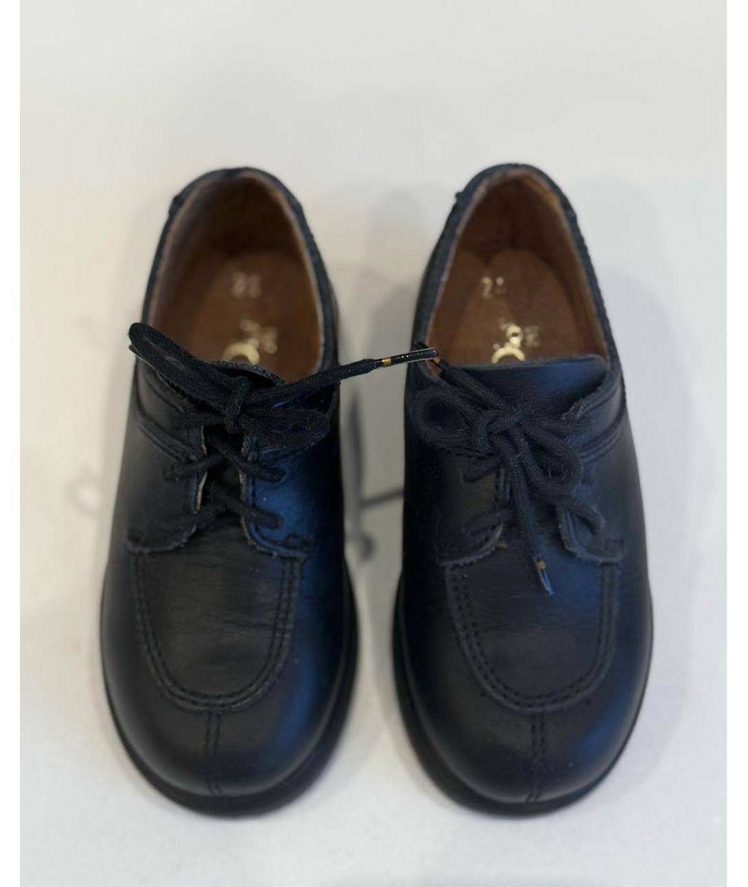 BABY DIOR Черные кожаные ботинки, фото 2