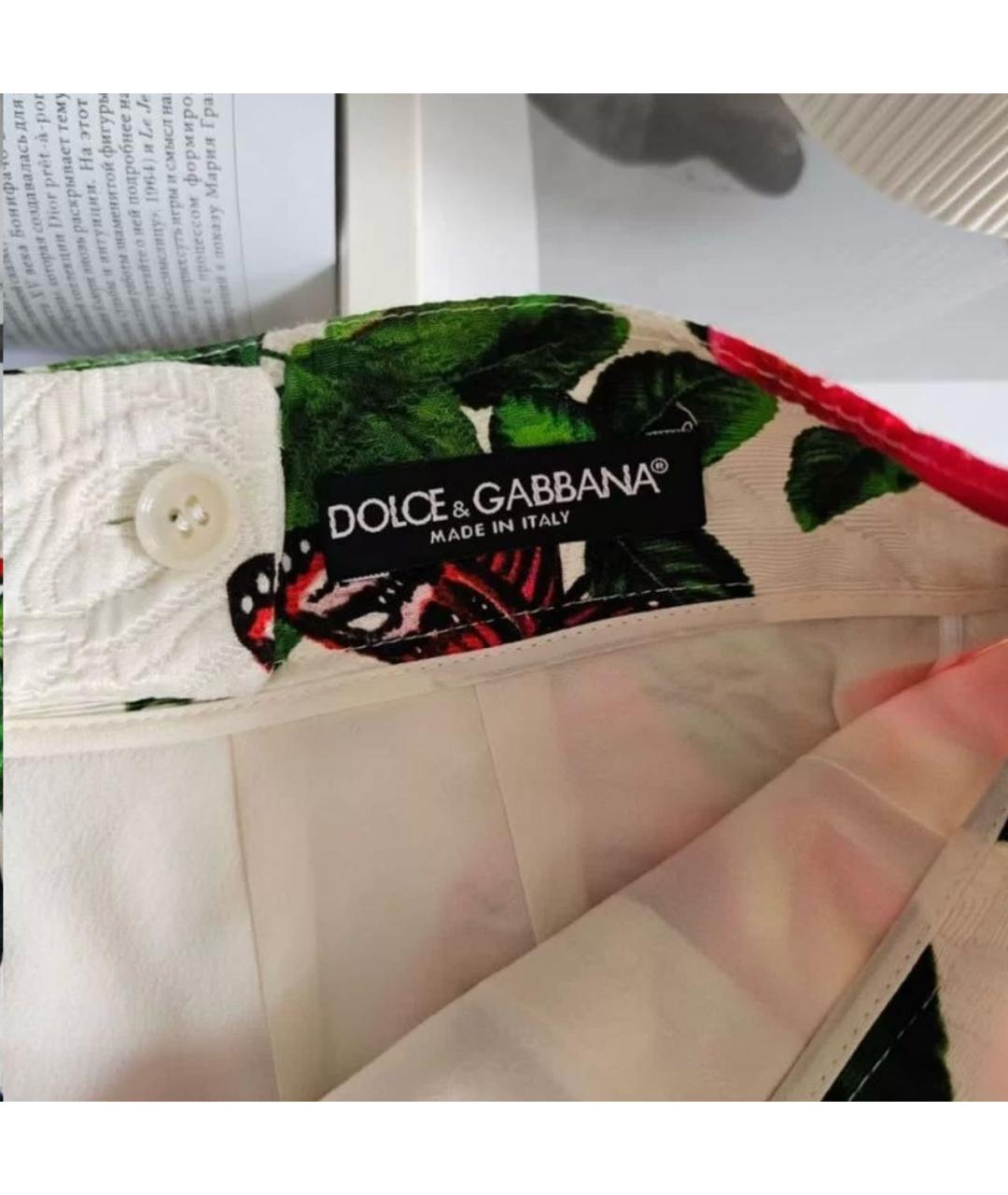 DOLCE&GABBANA Мульти юбка мини, фото 8