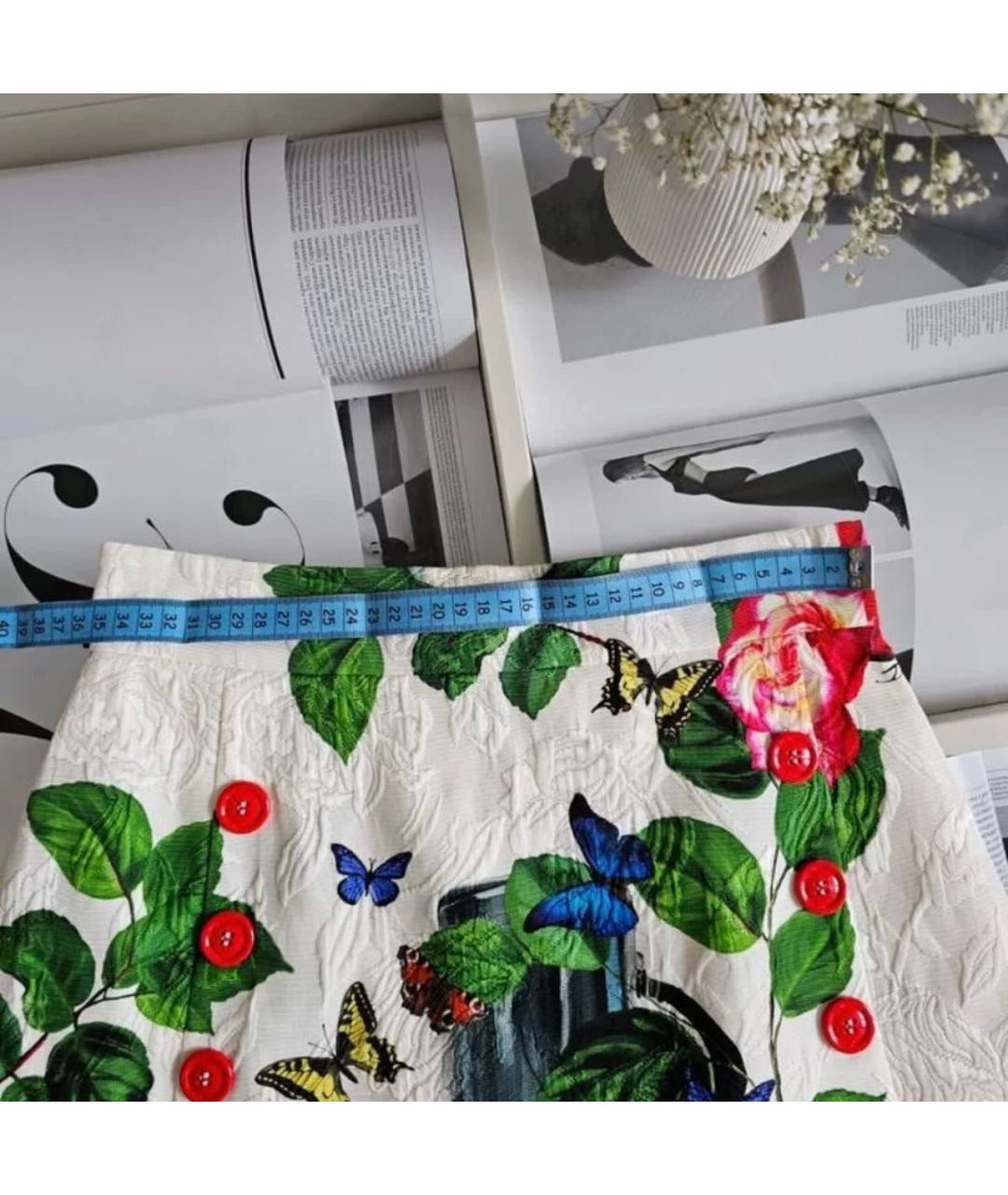DOLCE&GABBANA Мульти юбка мини, фото 6