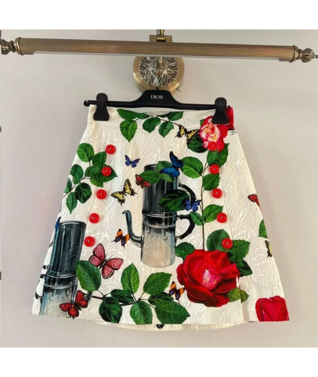 DOLCE&GABBANA Мульти юбка мини, фото 2
