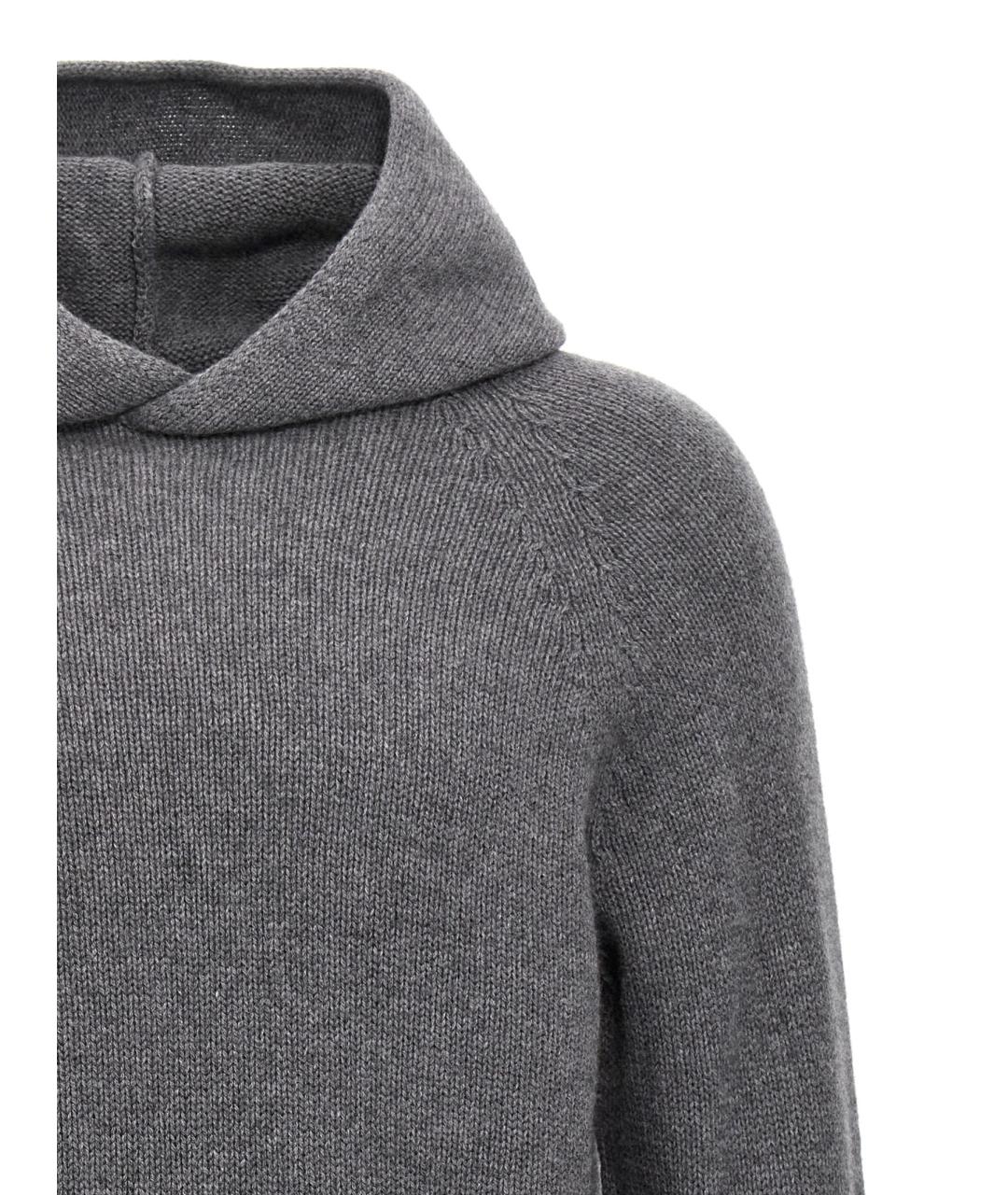 MA'RY'YA Серый шерстяной джемпер / свитер, фото 3