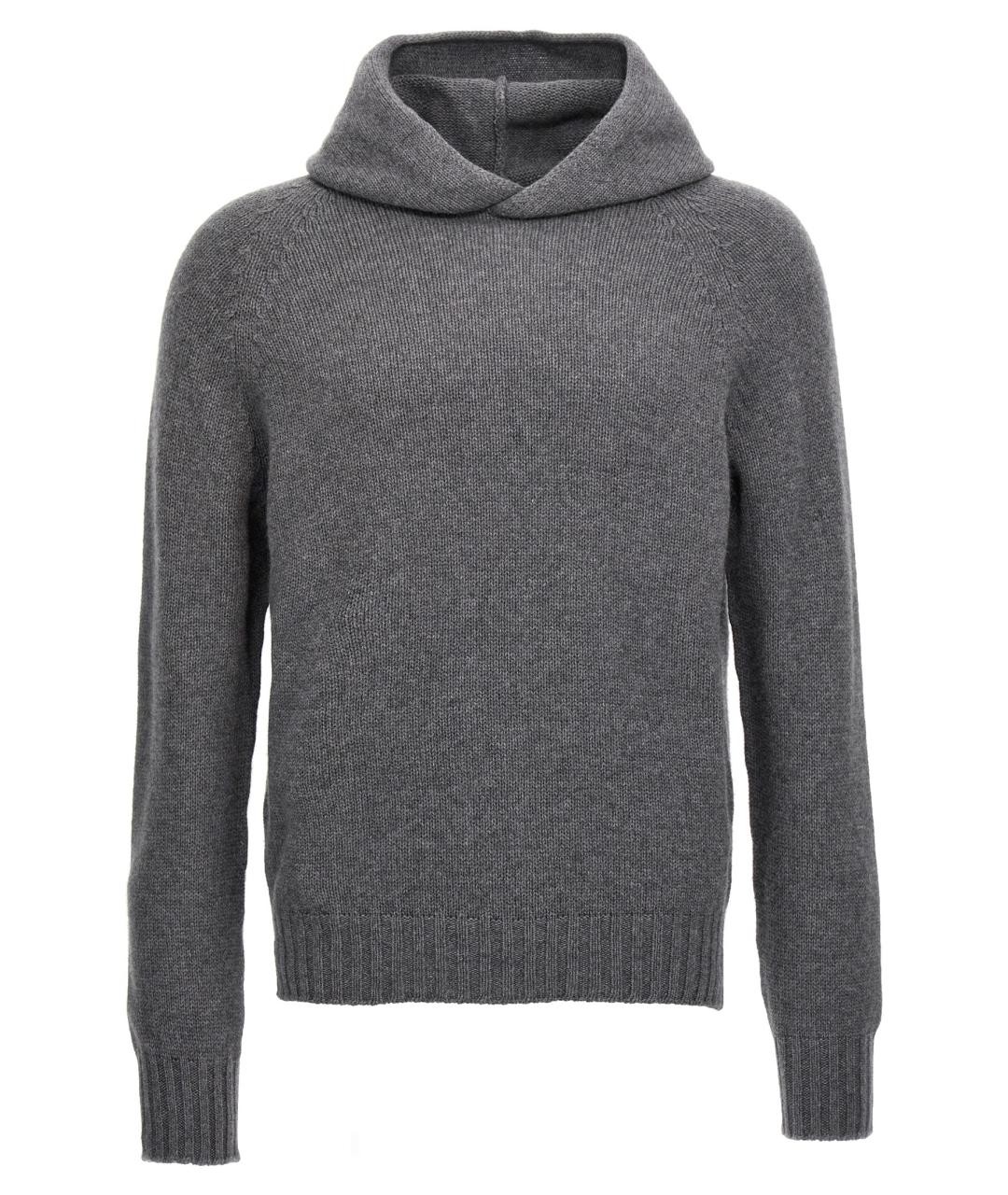 MA'RY'YA Серый шерстяной джемпер / свитер, фото 1