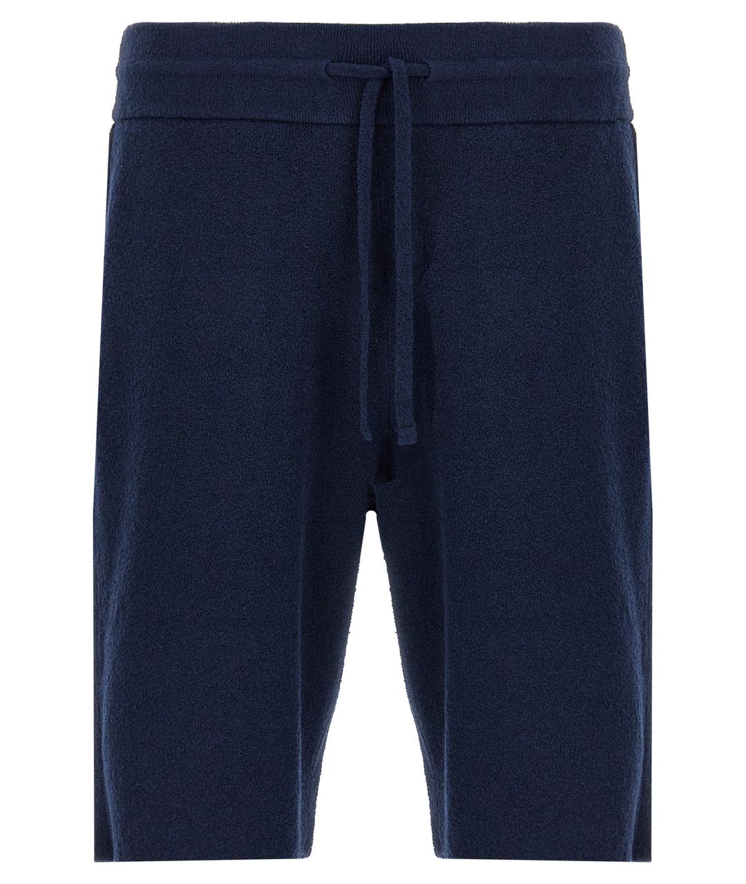 ROBERTO COLLINA Синие хлопковые шорты, фото 1