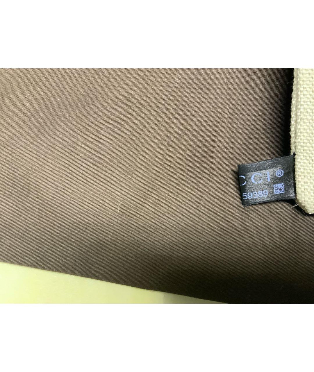 GUCCI Бежевая кожаная сумка с короткими ручками, фото 5