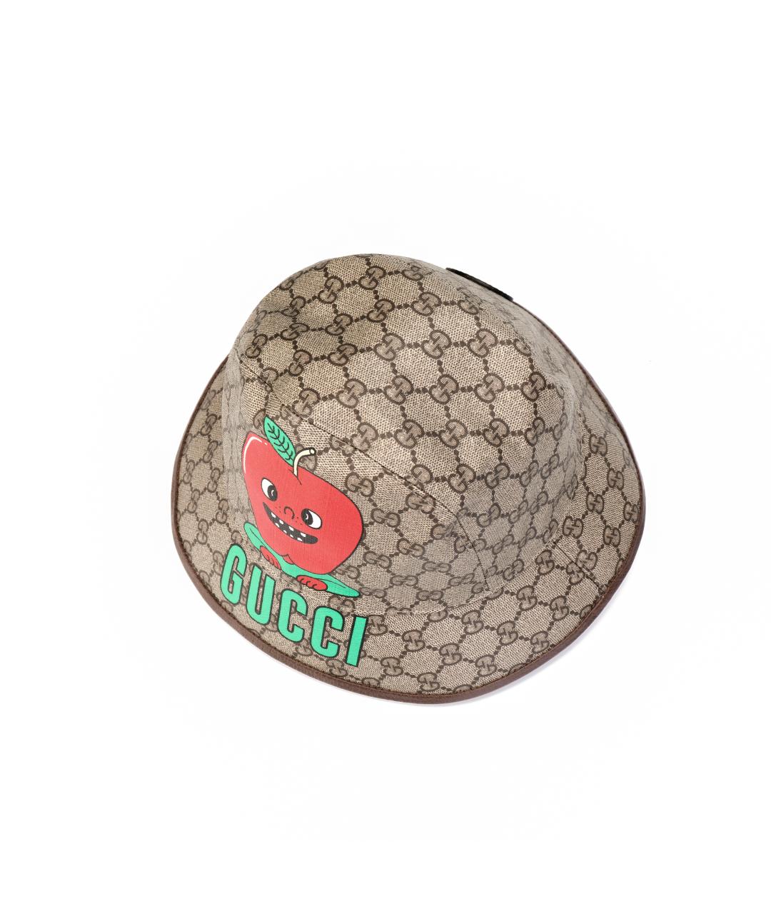 GUCCI Коричневая шляпа, фото 4