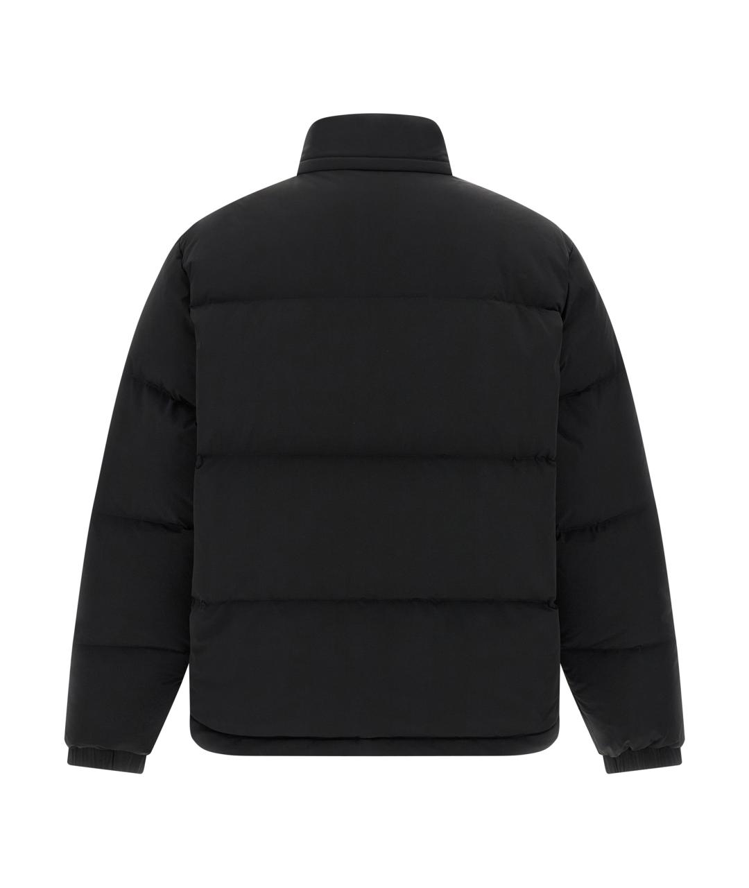 LACOSTE Черный полиамидовый пуховик, фото 2