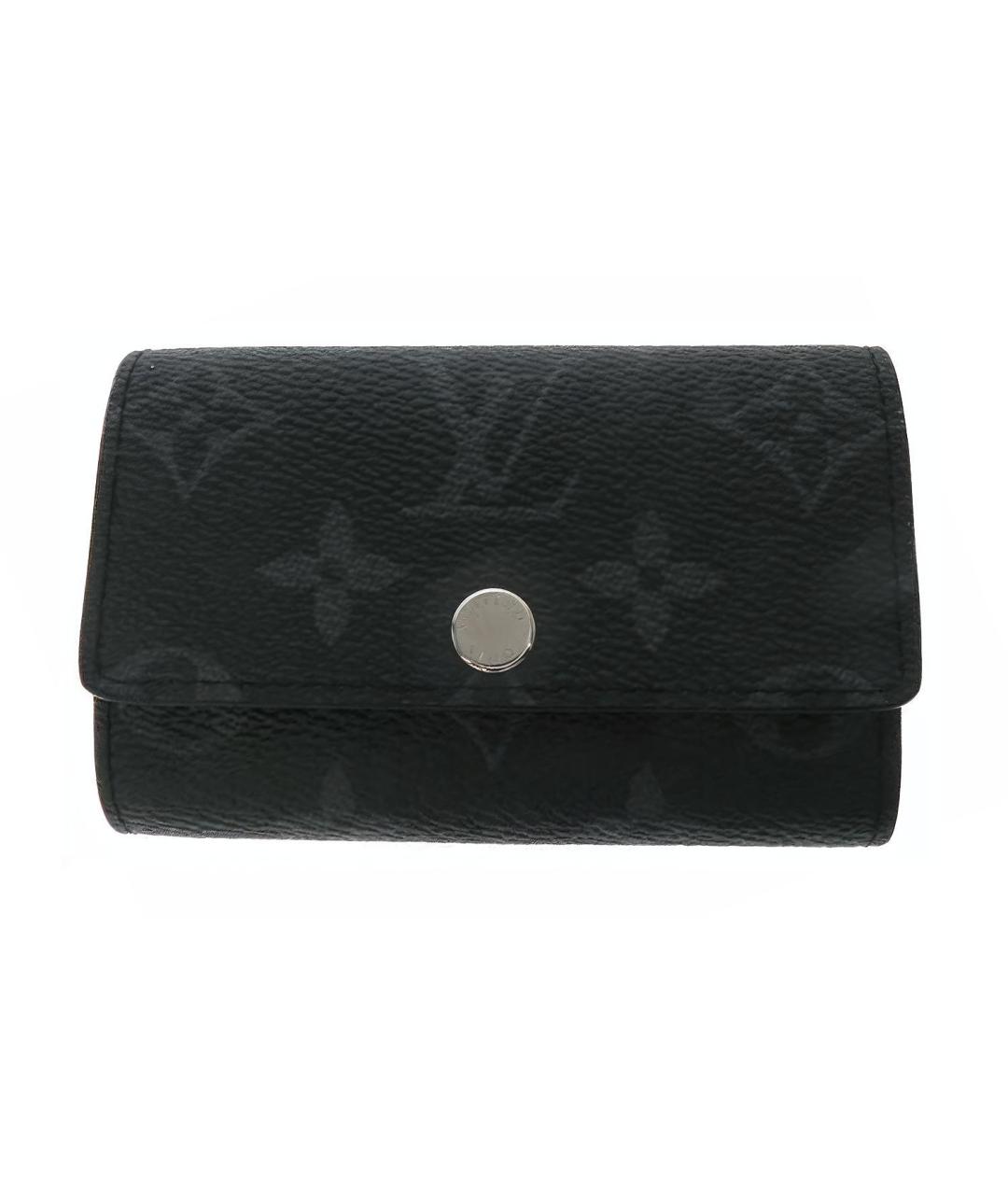 LOUIS VUITTON Черная ключница, фото 1