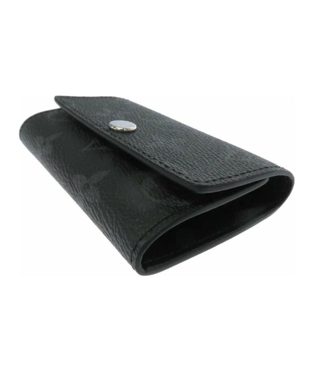 LOUIS VUITTON Черная ключница, фото 2