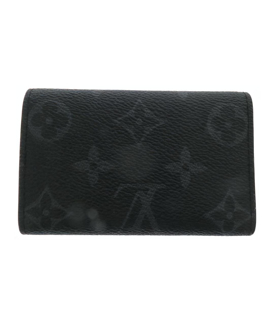 LOUIS VUITTON Черная ключница, фото 3