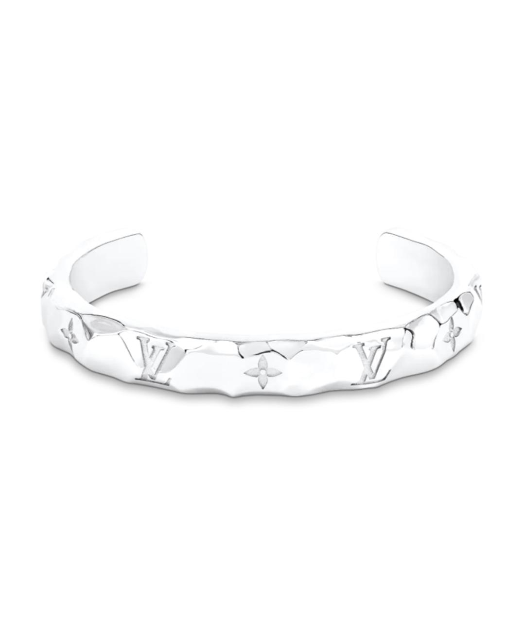LOUIS VUITTON Серебрянный металлический браслет, фото 1