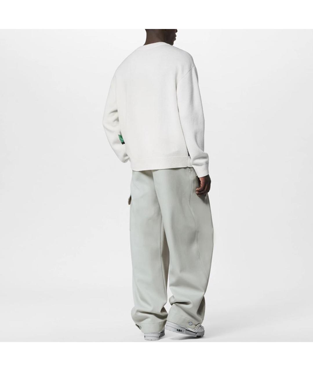 LOUIS VUITTON Белый джемпер / свитер, фото 4