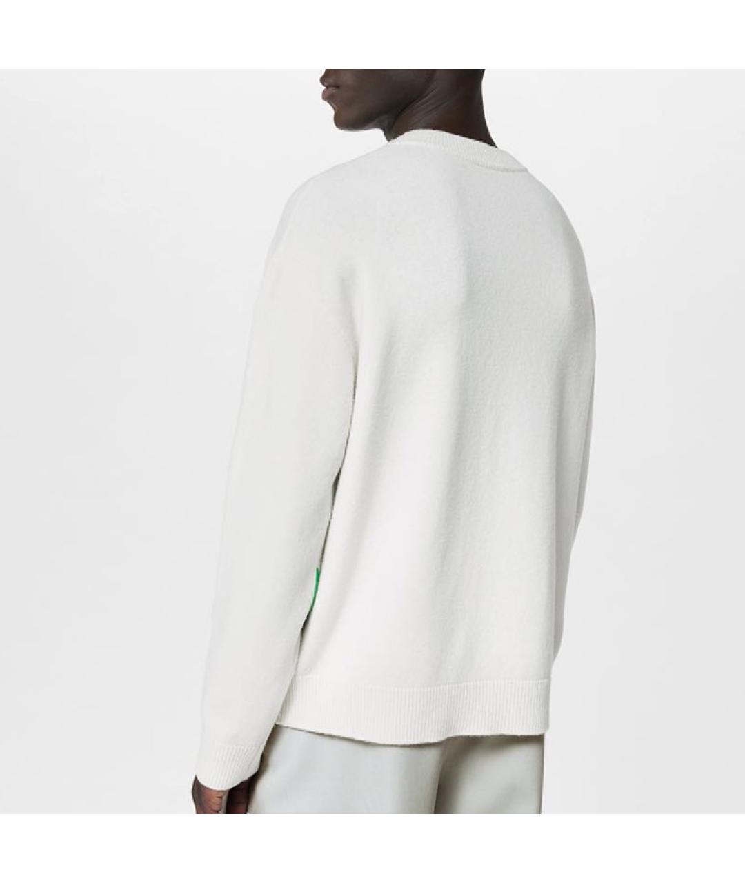 LOUIS VUITTON Белый джемпер / свитер, фото 5