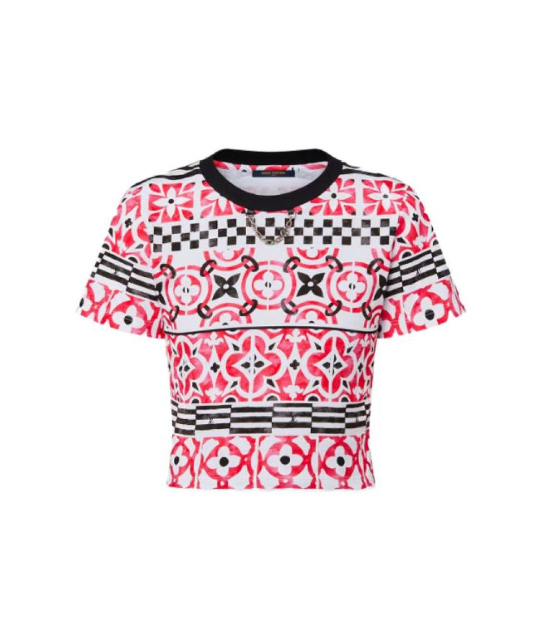 LOUIS VUITTON Мульти футболка, фото 1