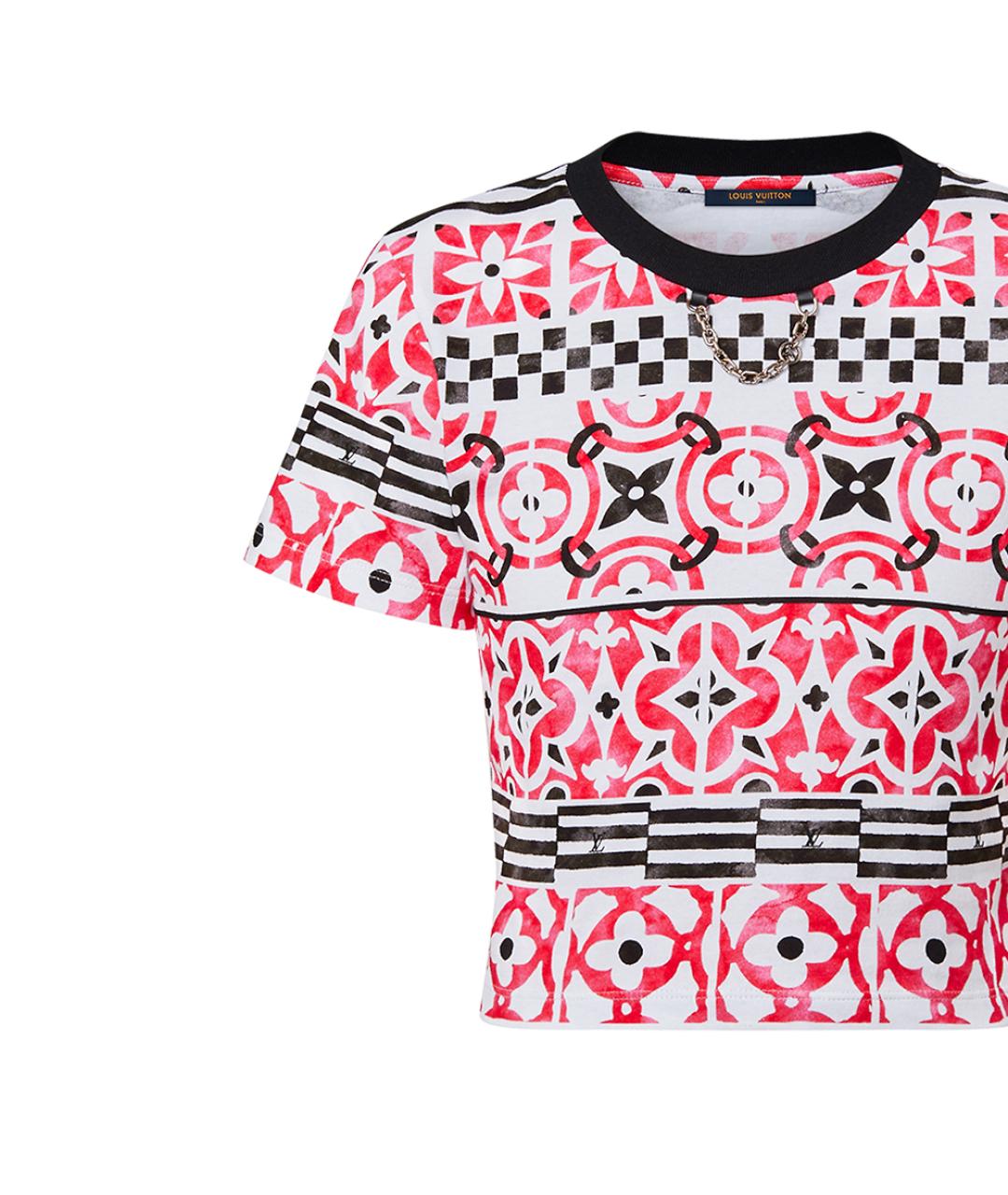 LOUIS VUITTON Мульти футболка, фото 6