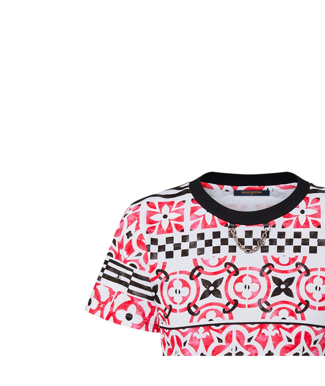 LOUIS VUITTON Мульти футболка, фото 5