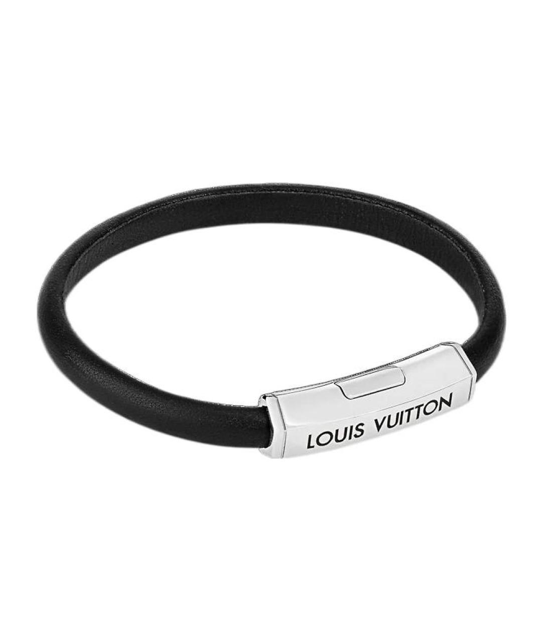 LOUIS VUITTON Черный браслет, фото 2