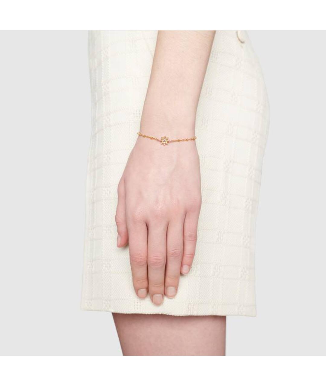 GUCCI Браслет из желтого золота, фото 4