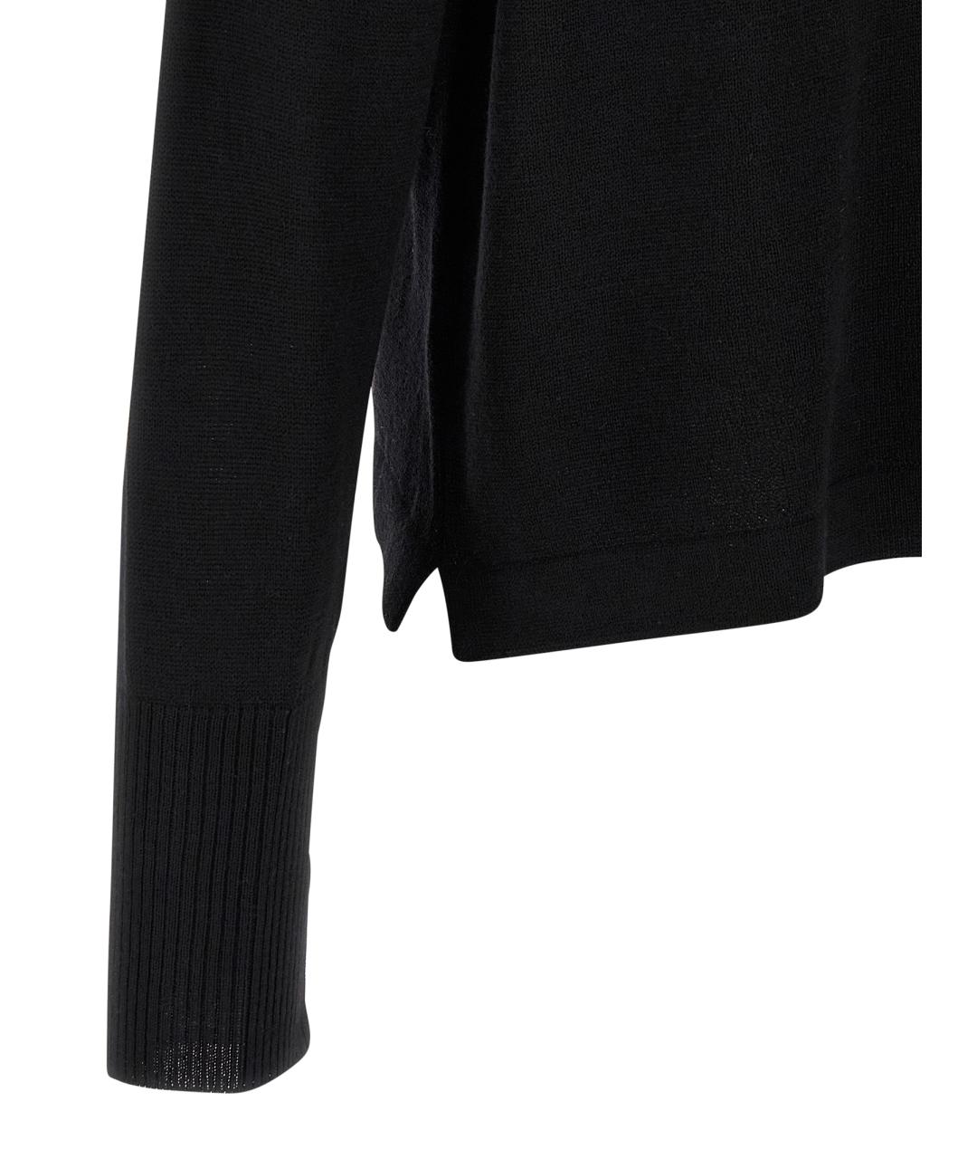 MA'RY'YA Черный шерстяной джемпер / свитер, фото 4