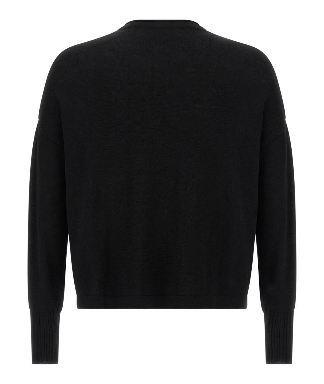 MA'RY'YA Черный шерстяной джемпер / свитер, фото 2