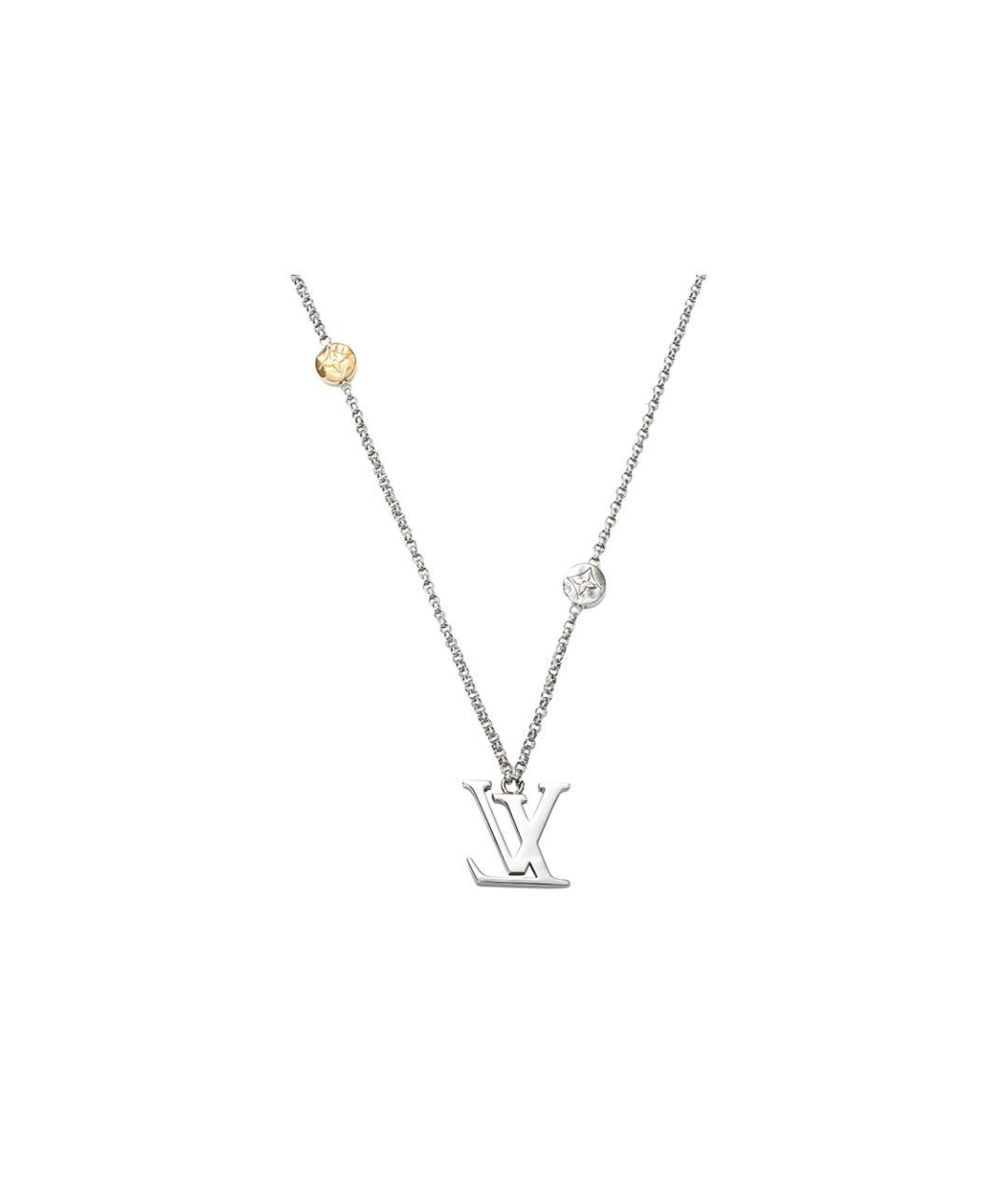 LOUIS VUITTON Серебряная цепочка/подвеска, фото 4