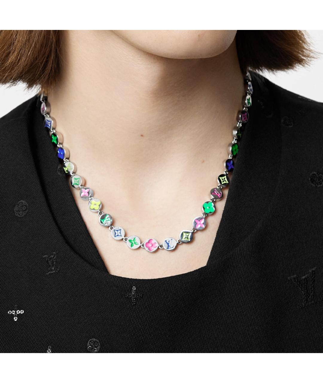 LOUIS VUITTON Мульти металлическое колье, фото 4