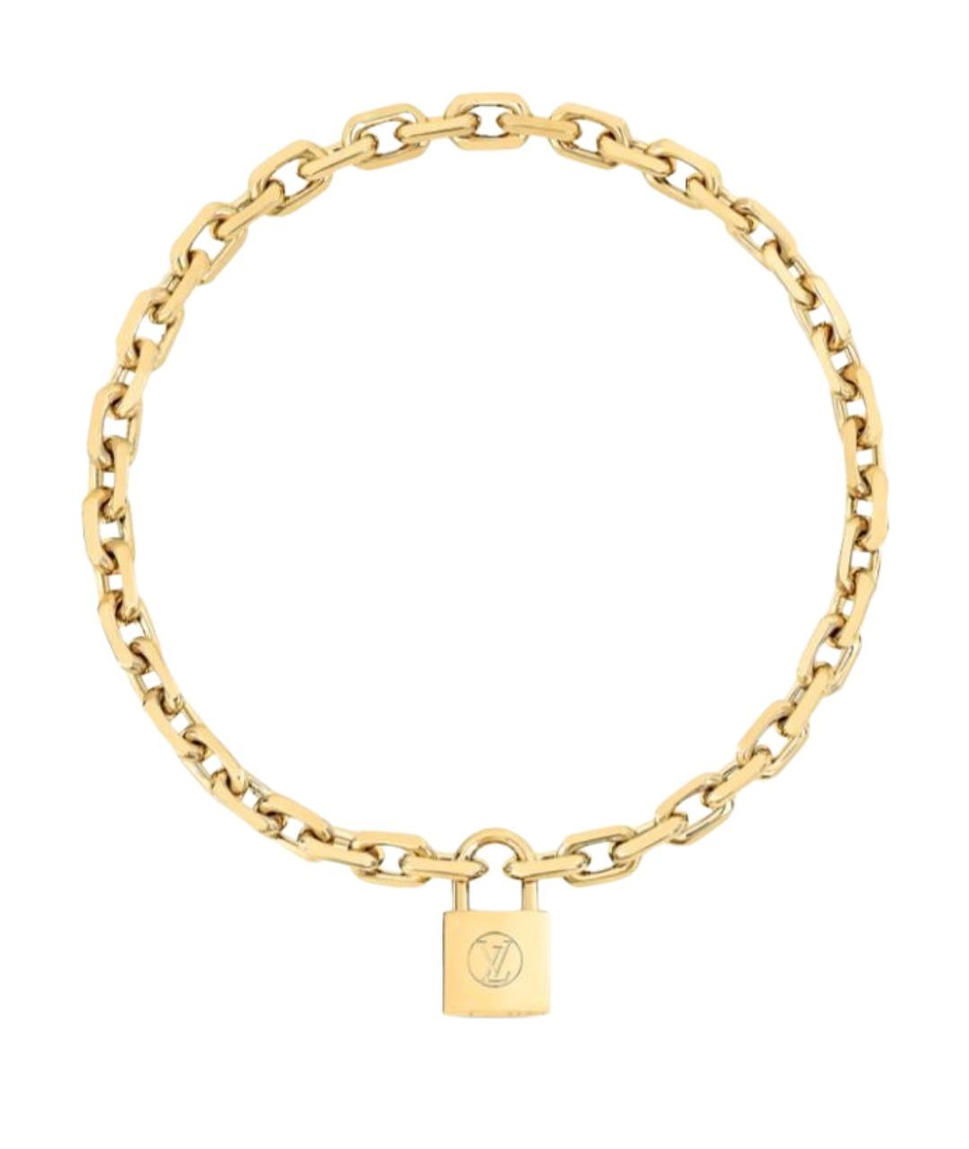 LOUIS VUITTON Золотое колье, фото 1
