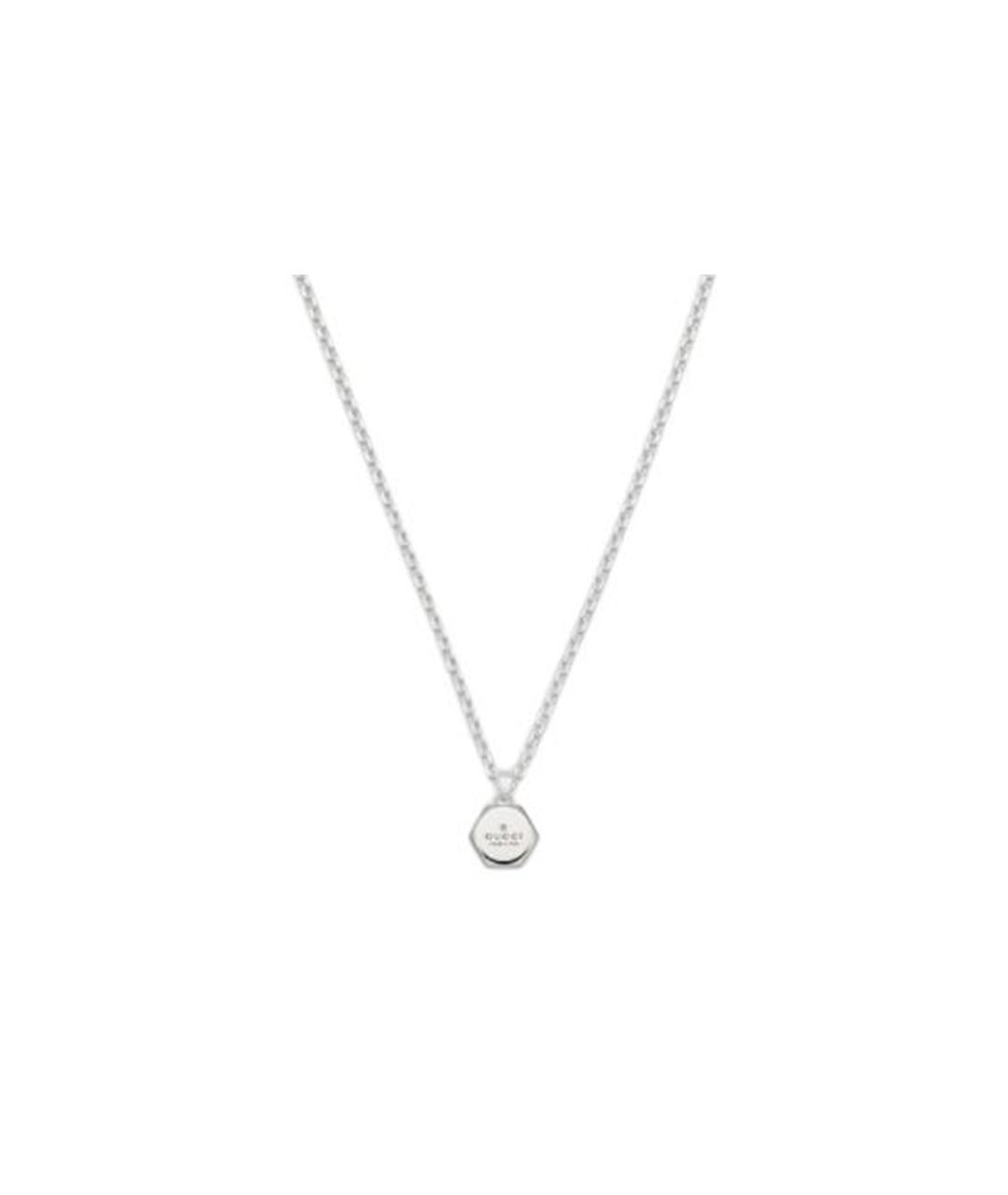 GUCCI Серебряная подвеска, фото 1