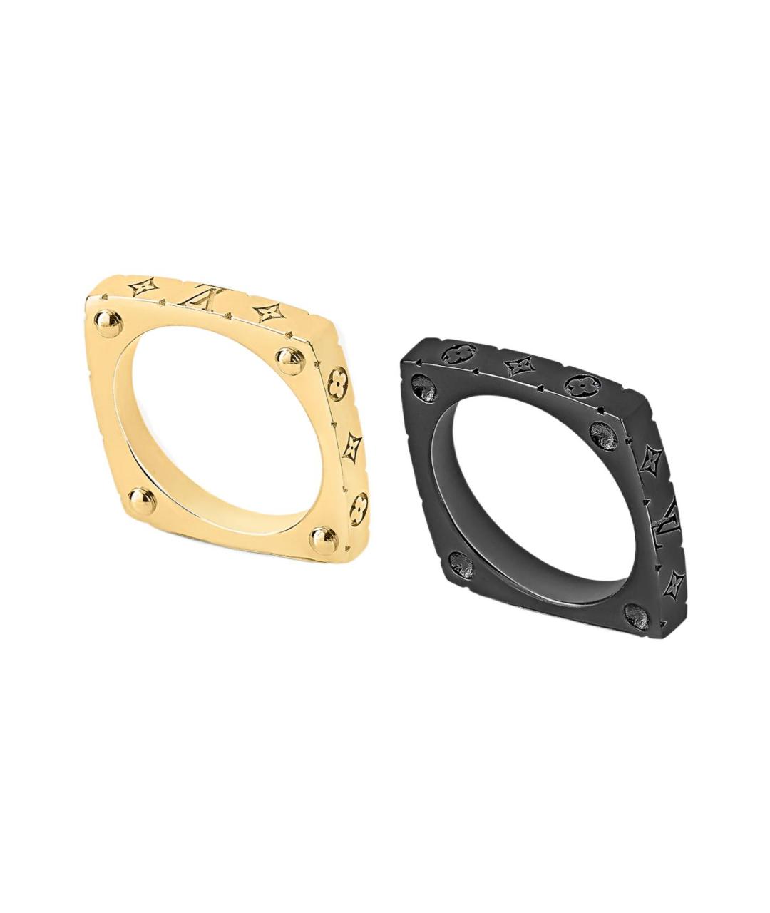 LOUIS VUITTON Черное кольцо, фото 2