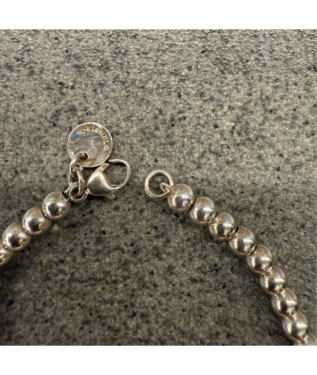 TIFFANY&CO Серебрянный серебряный браслет, фото 6