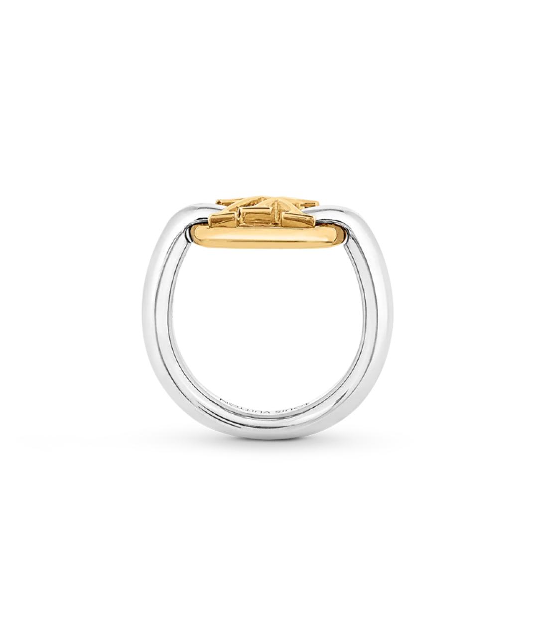 LOUIS VUITTON Серебряное металлическое кольцо, фото 2