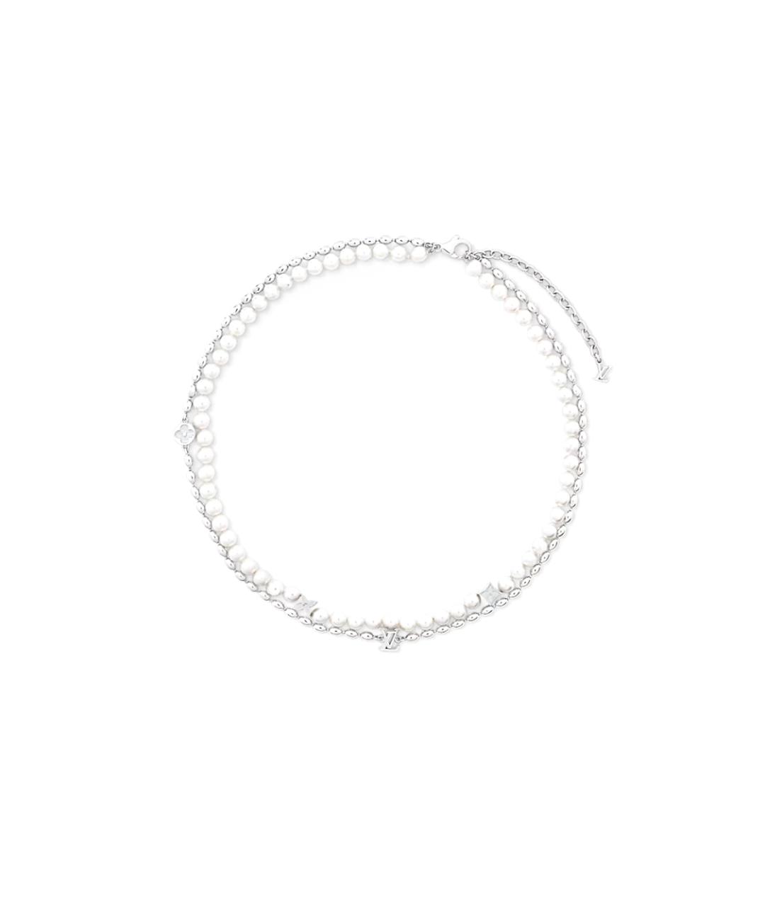 LOUIS VUITTON Серебряная металлическая цепочка/подвеска, фото 1