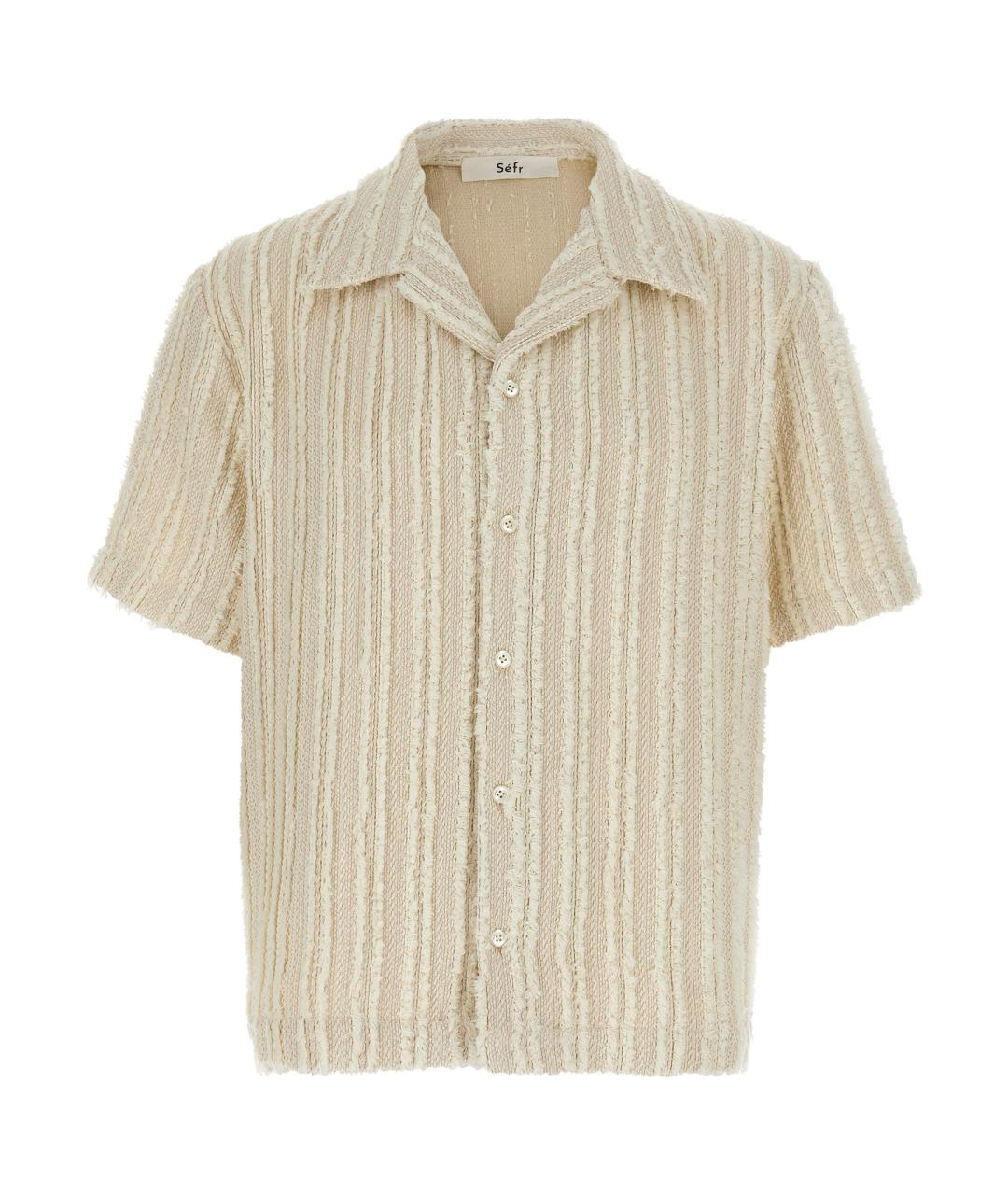 SEFR Бежевая кэжуал рубашка, фото 1