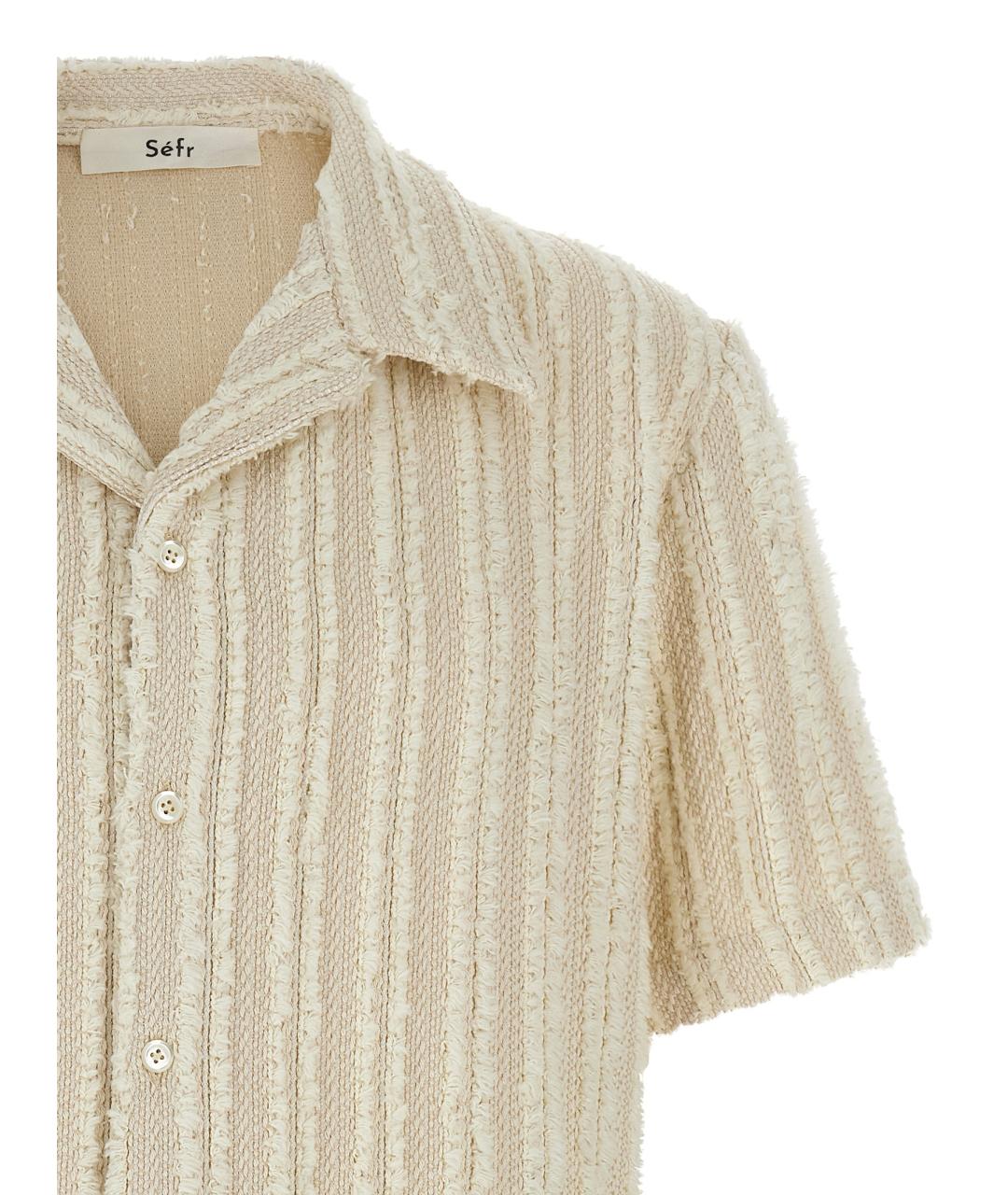 SEFR Бежевая кэжуал рубашка, фото 3