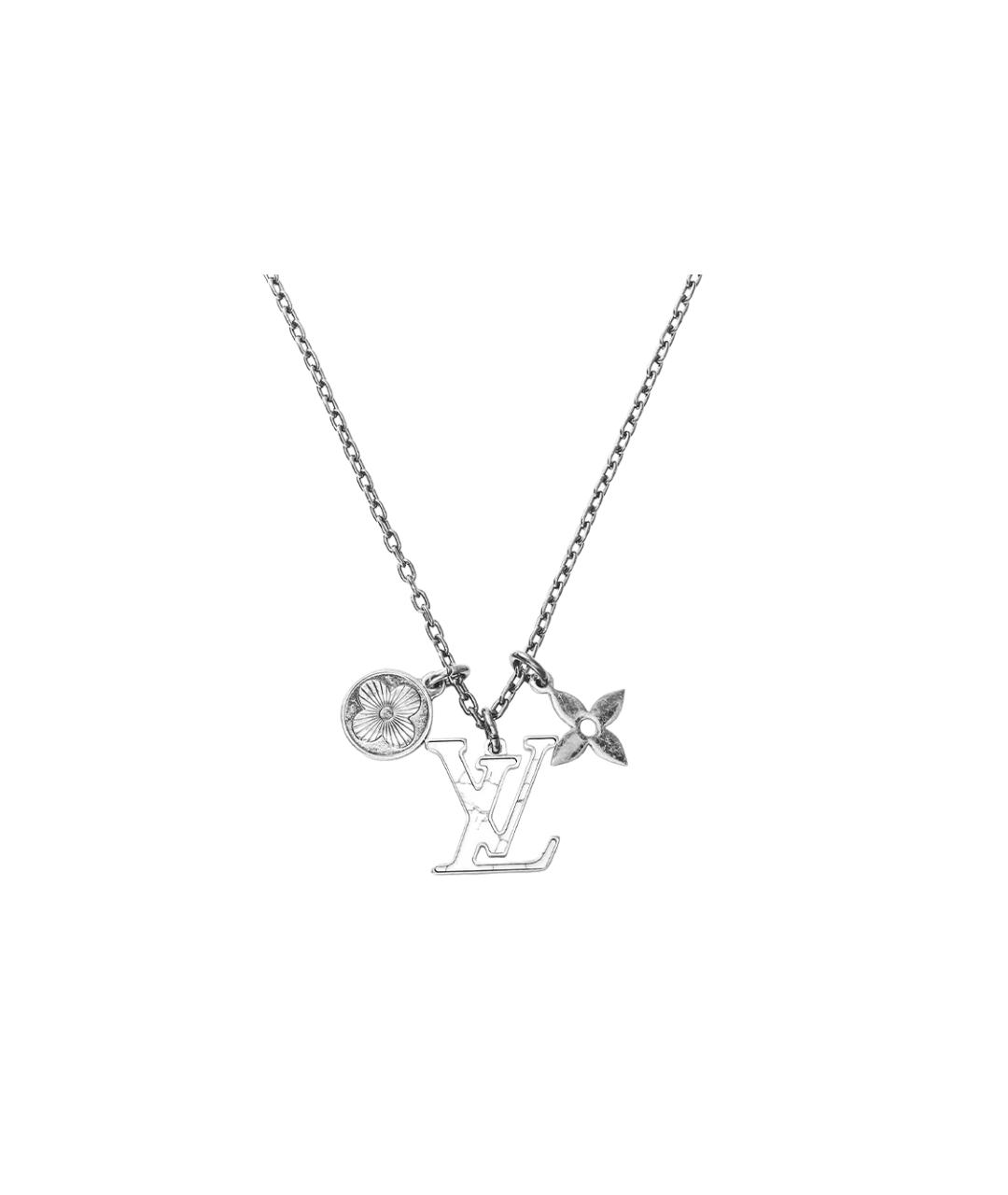 LOUIS VUITTON Серебряная цепочка, фото 4
