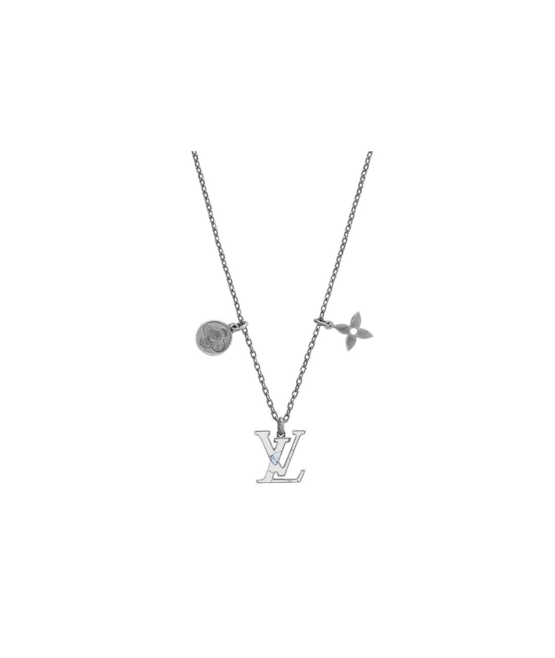 LOUIS VUITTON Серебряная цепочка, фото 1