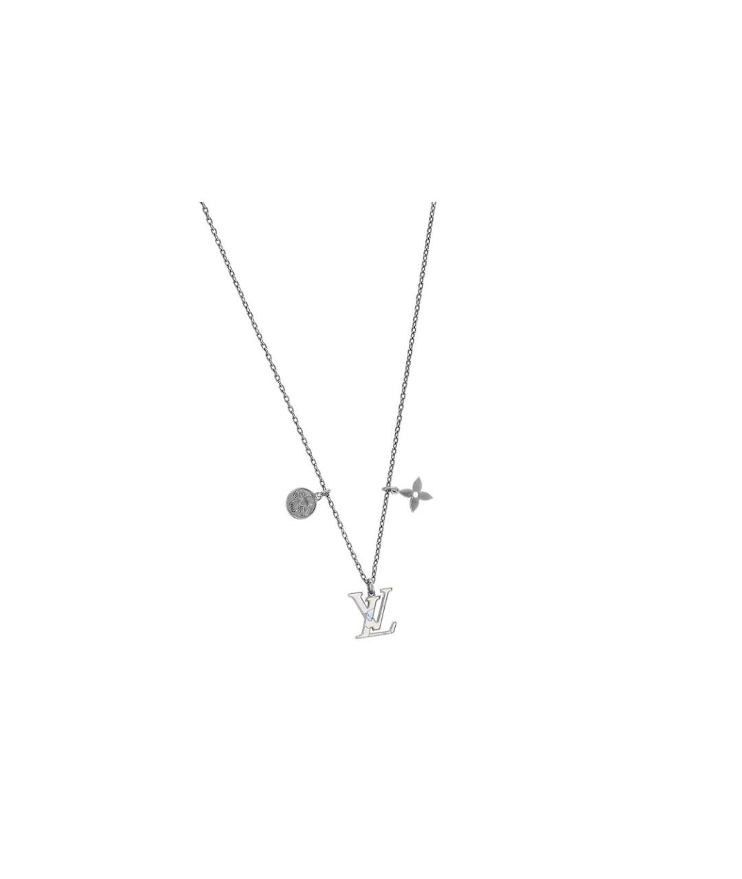 LOUIS VUITTON Серебряная цепочка, фото 2