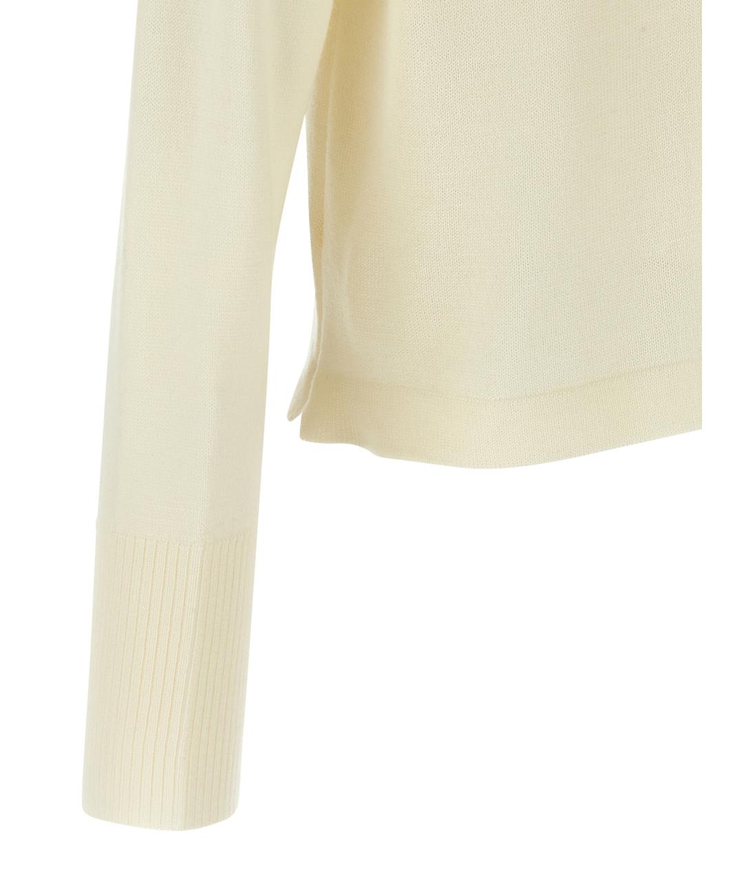 MA'RY'YA Бежевый шерстяной джемпер / свитер, фото 4