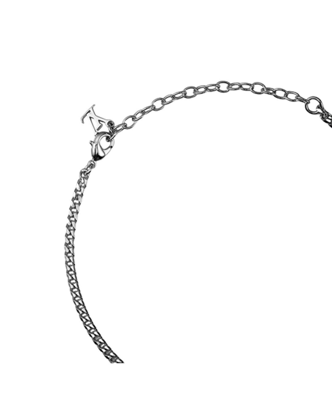 LOUIS VUITTON Серебряное металлическое колье, фото 4