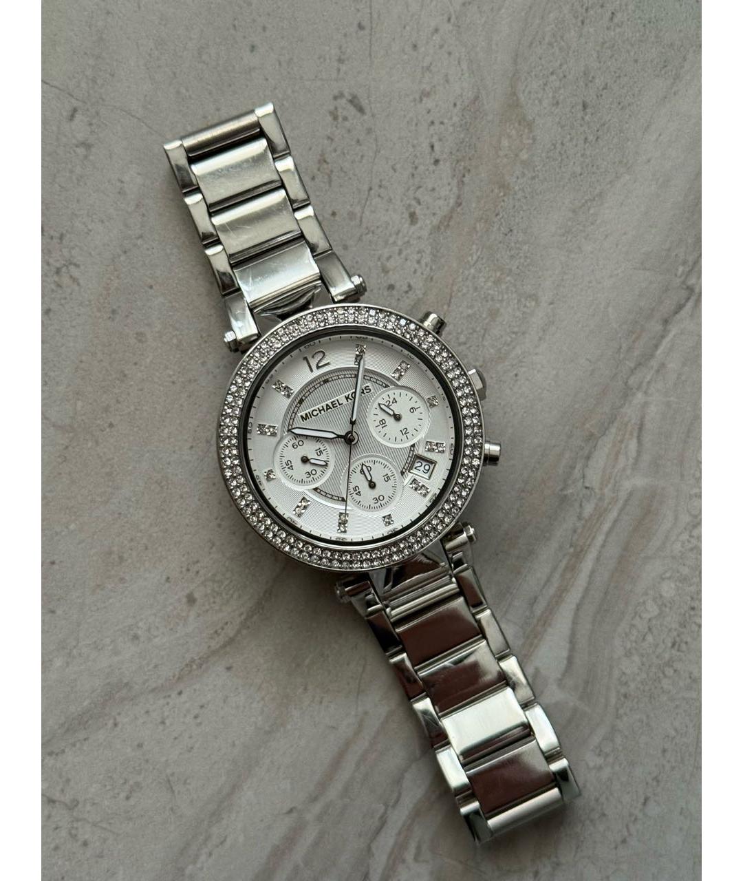 MICHAEL KORS Серебряные часы, фото 3