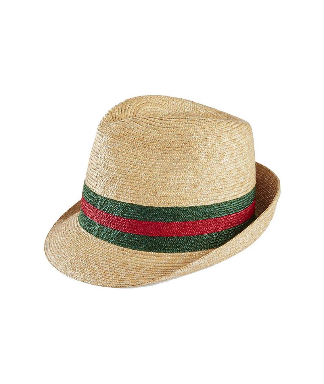 GUCCI Бежевая шляпа, фото 1