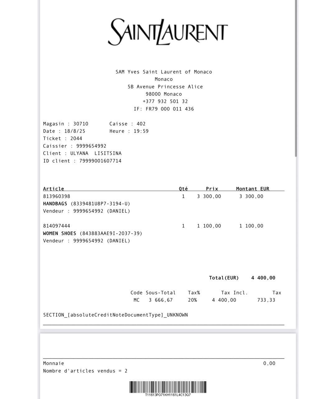 SAINT LAURENT Черные кожаные босоножки, фото 6