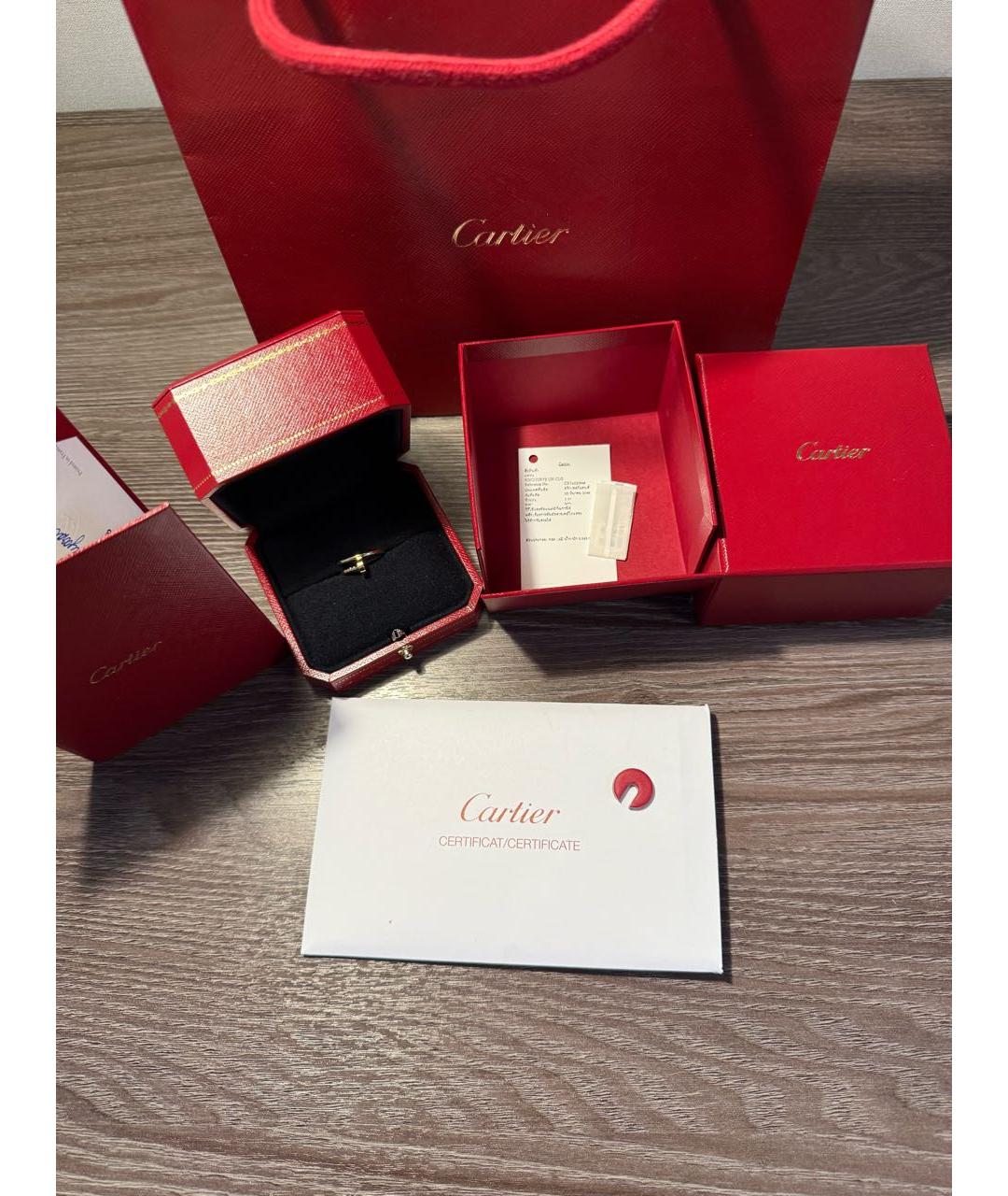 CARTIER Желтое кольцо из желтого золота, фото 3