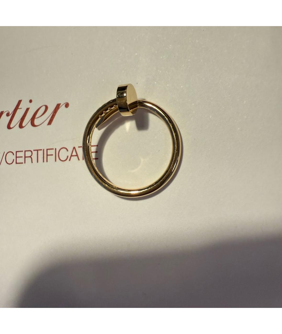 CARTIER Желтое кольцо из желтого золота, фото 2
